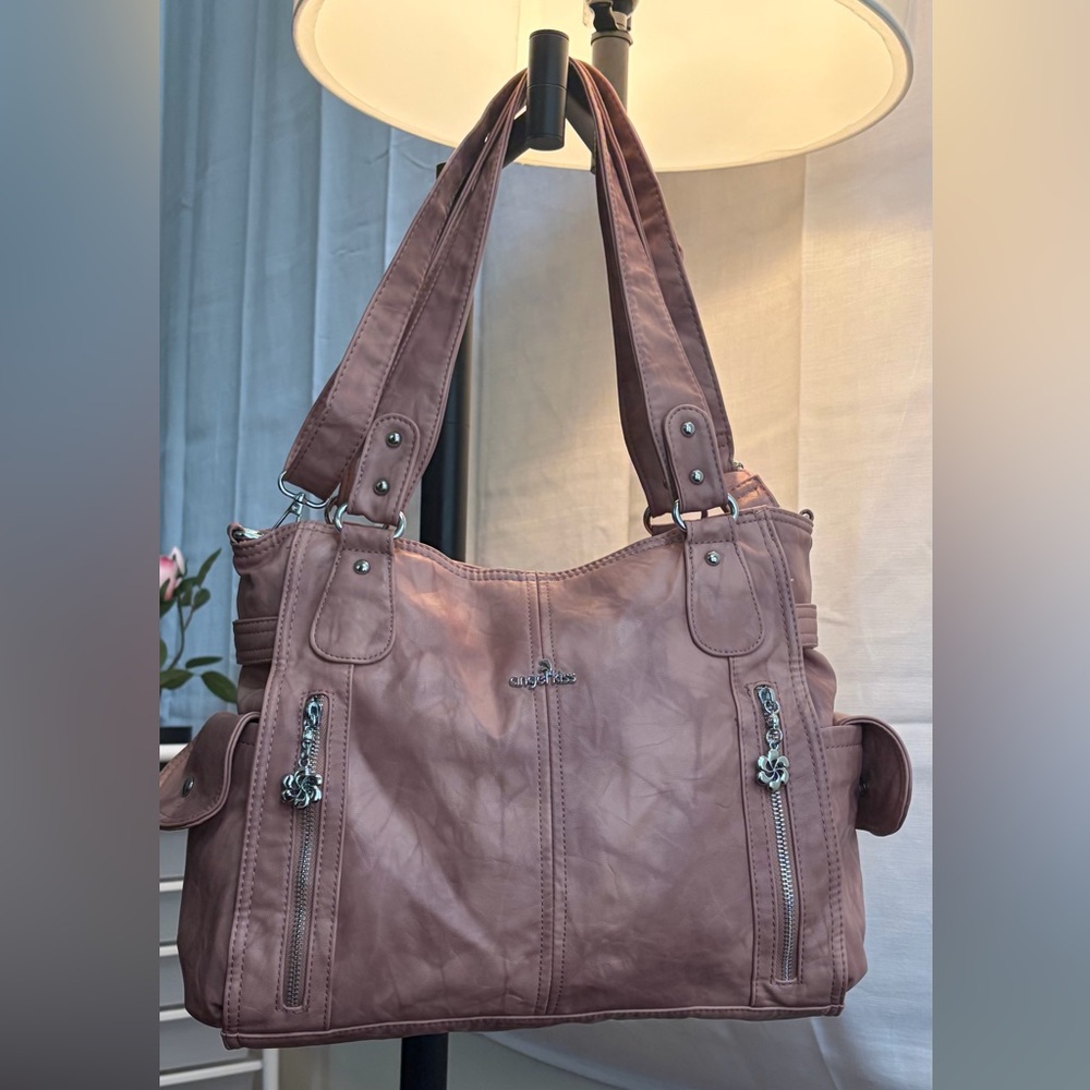 Angel Kiss Dusty Rose Shoulder Bag